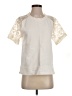 J.Crew 100% Cotton Ivory Short Sleeve Top Size S - photo 1