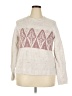 Croft & Barrow Hearts Ivory Pullover Sweater Size XXL - photo 1