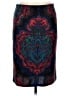 INC International Concepts Paisley Blue Formal Skirt Size L - photo 1