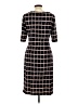 Connected Apparel Houndstooth Black Cocktail Dress Size 12 - photo 2