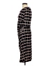 Connected Apparel Houndstooth Black Cocktail Dress Size 12 - photo 5