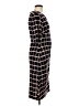 Connected Apparel Houndstooth Black Cocktail Dress Size 12 - photo 4