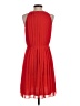 J.Crew 100% Polyester Red Cocktail Dress Size 4 - photo 2