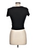 Moa Moa Black Short Sleeve Top Size L - photo 2