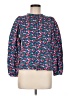 Boden 100% Cotton Blue Long Sleeve Blouse Size 8 - photo 1