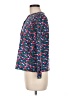 Boden 100% Cotton Blue Long Sleeve Blouse Size 8 - photo 5