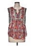 Meadow Rue 100% Polyester Red Sleeveless Blouse Size M - photo 1
