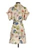 Zara Tropical Floral Ivory Casual Dress Size XS - photo 2
