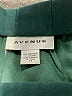 Avenue Solid Teal Formal Skirt Size 14 Plus - photo 4