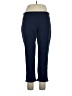 Crown & Ivy Solid Blue Active Pants Size 14 - photo 1