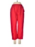 Reebok 100% Cotton Red Casual Pants Size M - photo 1