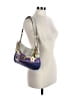 B Makowsky 100% Leather Color Block Multi Color Gray Leather Shoulder Bag One size - photo 2