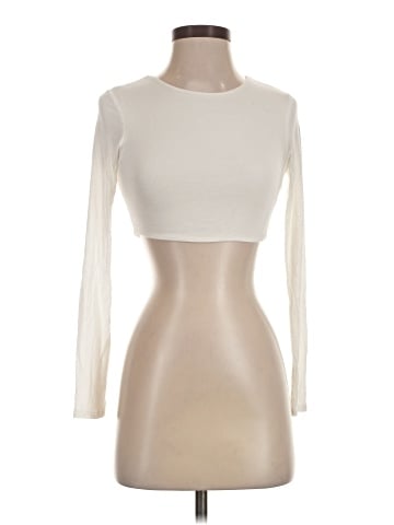 Naked Wardrobe 3/4 Sleeve T-Shirt (view 1)