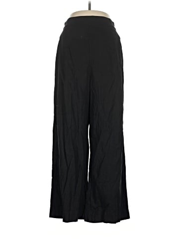 Madewell Pull-On Straight Crop Pants in Linen Blend (view 1)