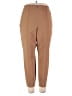 Lane Bryant Solid Brown Casual Pants Size 18 - photo 1