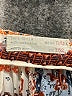Zara Paisley Blue Orange Skirt Size 11 - 12 - photo 4