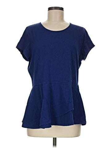 Isaac Mizrahi LIVE! Short Sleeve Top (view 1)