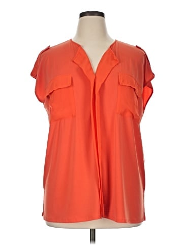 Jones New York Signature Short Sleeve Blouse (view 1)