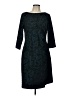Talbots Paisley Teal Casual Dress Size L - photo 1