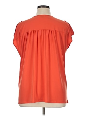 Jones New York Signature Short Sleeve Blouse (view 2)