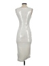 Robert Rodriguez Metallic Silver Cocktail Dress Size S - photo 2