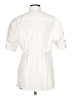 KKoncept 100% Linen White Short Sleeve Button-Down Shirt Size L (estimated) - photo 2