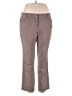 89th & Madison Solid Brown Khakis Size 18 - photo 1