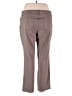89th & Madison Solid Brown Khakis Size 18 - photo 2