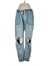ONETEASPOON 100% Cotton Color Block Blue Jeans Size S - photo 1
