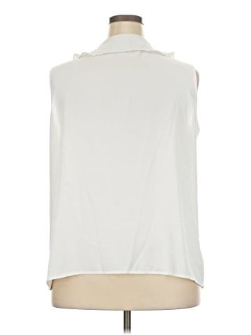 Black Label by Evan Picone Sleeveless Blouse (view 2)