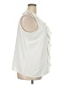 Black Label by Evan Picone 100% Polyester Ivory Sleeveless Blouse Size 2X - photo 4