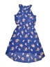 Lily Bleu 100% Polyester Floral Blue Dress Size 10 - photo 1