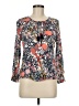 Maeve 100% Rayon Orange Long Sleeve Blouse Size M - photo 1