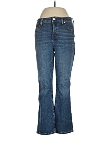 Madewell Kick Out Crop Jeans in Arlen Wash (view 1)