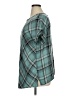 J.Jill Argyle Teal Short Sleeve Blouse Size XL - photo 5