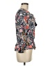 Maeve 100% Rayon Orange Long Sleeve Blouse Size M - photo 4