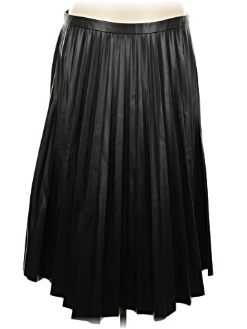 MNG Faux Leather Skirt (view 1)