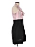 Express Design Studio Graphic Black Cocktail Dress Size 6 - photo 4