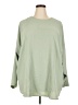 Alia 100% Polyester Green Long Sleeve Top Size 20 - photo 1