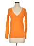 J.Crew 100% Cashmere Orange Cashmere Pullover Sweater Size XS - photo 1