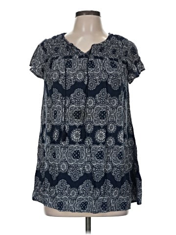 Faded Glory Short Sleeve Blouse (view 1)