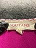 Solitaire 100% Rayon Purple 3/4 Sleeve Blouse Size L - photo 7