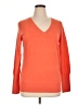 J.Crew Factory Store Orange Pullover Sweater Size XL - photo 1