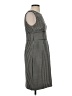 Talbots Houndstooth Black Casual Dress Size 4 - photo 4