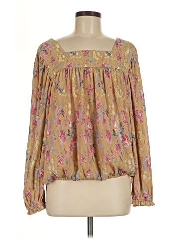 Easel Long Sleeve Blouse (view 1)
