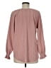 FRYE Pink Long Sleeve Blouse Size M - photo 2