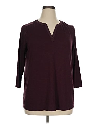 41Hawthorn 3/4 Sleeve Top (view 1)