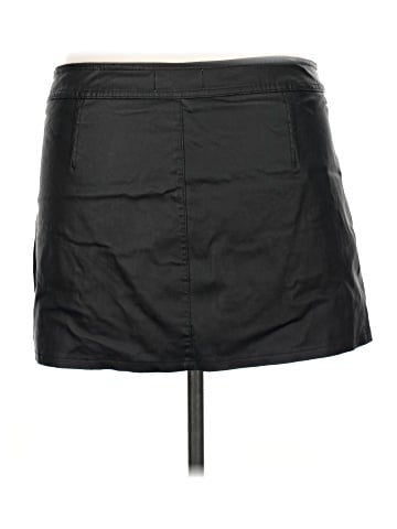 No Boundaries Faux Leather Skirt (view 2)