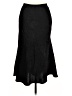 Japna 100% Polyester Solid Black Formal Skirt Size L - photo 1