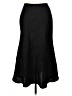 Japna 100% Polyester Solid Black Formal Skirt Size L - photo 2